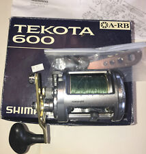 SHIMANO TEKOTA 600 FISHING REEL W/BOX TOOL & PAPERWORK IN USED WORKING CONDITION for sale  Shipping to South Africa
