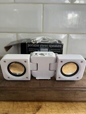 Portable stereo speakers for sale  MARCH