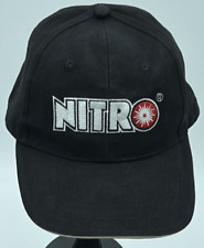 Boné de chapéu nitro alça traseira preto executar com gancho ajustável de energia e laço comprar usado  Enviando para Brazil