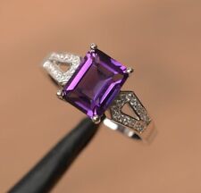 Améthyste violet bague d'occasion  Expédié en France