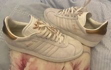 White adidas gazelle for sale  CHESTERFIELD