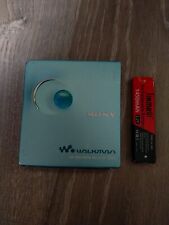 Sony MD Walkman azul claro MZ-E707 MiniDisc player vendedor dos EUA funcionando  comprar usado  Enviando para Brazil