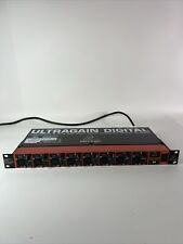 Pré-amplificador de microfone digital Behringer ADA8200 Ultragain 8 canais, usado comprar usado  Enviando para Brazil