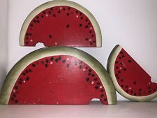 Vintage tole watermelon d'occasion  Expédié en Belgium