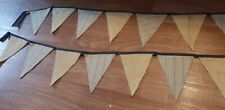 Fabric bunting decoration for sale  DORCHESTER