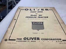 Oliver model crawler for sale  Round Pond