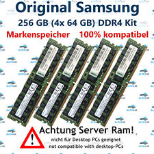 256 GB (4x 64 GB) LRDIMM ECC DDR4-2400 HP HPE ProLiant ML110 Gen9 G9 Server RAM comprar usado  Enviando para Brazil