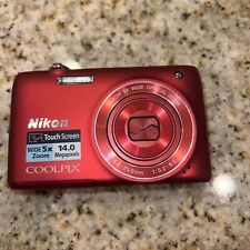 Câmera Digital Nikon COOLPIX S4100 14.0MP - Vermelha Não Testada , usado comprar usado  Enviando para Brazil