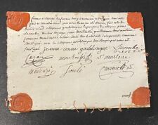 Manuscrit testamentaire scell� d'occasion  Artigues-près-Bordeaux