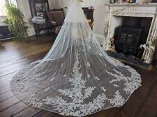 cathedral wedding veils for sale  LONDON