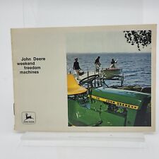 Used, John Deere Weekend Freedom Machines Lawn & Garden Brochure 1970 for sale  Shipping to South Africa