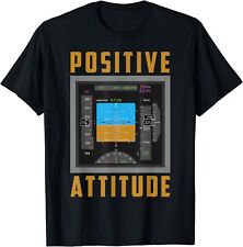 NOVO LIMITADO Cool Positive Attitude Pilot Design Gift Idea Camiseta Premium P-3XL comprar usado  Enviando para Brazil
