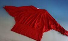 GS021-037: Damen Fledermaus Pullover Shirt rot Gr. M na sprzedaż  Wysyłka do Poland