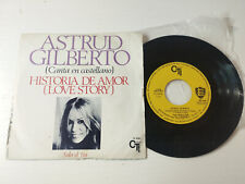 Astrud Gilberto Historia de Amor 1971 Spain Press - Single Vinilo 7" VG/VG comprar usado  Enviando para Brazil