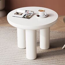round side table white for sale  Whittier