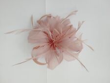 Dusky pink fascinator for sale  EAST GRINSTEAD