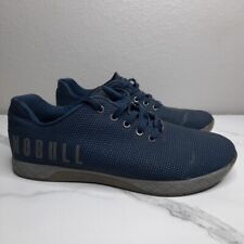 Zapatos con pesas NoBull Superfabric Trainer para hombre 11,5 mujeres 13 azul marino gris segunda mano  Embacar hacia Mexico