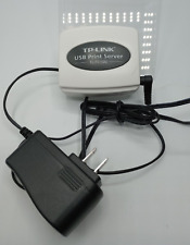 Servidor de impresión Ethernet puerto USB TP-Link TL-PS110U con fuente de alimentación segunda mano  Embacar hacia Argentina