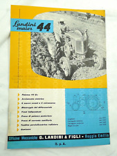 Brochure vecchio trattore usato  Cremona