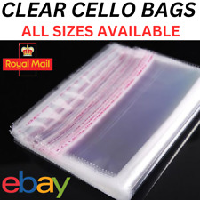 Clear cello bags for sale  IVER
