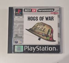 Hogs of War: Born To Grill PS1 PlayStation 1 raro jogo retrô na caixa UK PAL comprar usado  Enviando para Brazil