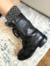 Chanel black leather for sale  Brooklyn