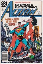 Action Comics #584 Superman *CANADIAN PRICE VARIANT CPV* Scarce DC Comics 1987, used for sale  Shipping to South Africa