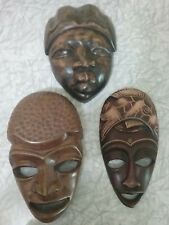 masks 90 wood carved for sale  Willoughby