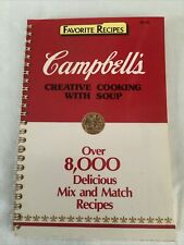 Campbell creative cooking for sale  Wareham