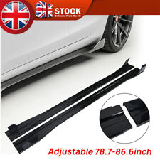 Black side skirt for sale  LEICESTER