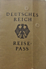 Deutsches reich reisepass gebraucht kaufen  Wildau