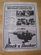 Black decker speed for sale  BRISTOL