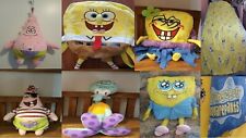 Calças quadradas Bob Esponja colecionáveis travesseiros lençóis aconchegos brinquedos Nickelodeon  comprar usado  Enviando para Brazil