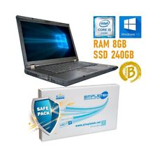 PC Ordenador Notebook Portátil Lenovo T520 I5 15,6" HD 8GB SSD 240GB Batt Nueva segunda mano  Embacar hacia Argentina