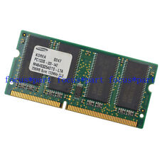 Memória RAM SO DIMM 3.3V Samsung 256MB (1X256MB) PC133 144PIN NÃO ECC comprar usado  Enviando para Brazil