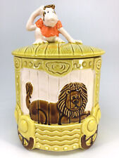 National Silver Co Circus Monkey Cookie Jar Vintage Ceramic Japan for sale  Mount Pocono
