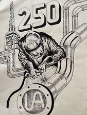 Vintage industrial drawing for sale  San Diego
