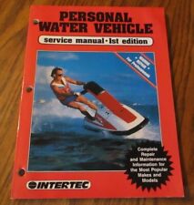 Personal Water Vehicle Service Repair Shop Manual Jet Ski Wetjet Scat Yamaha 1st for sale  Shipping to South Africa