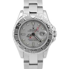 Relógio Rolex Yacht-Master Date aço inoxidável platina rolesium 29mm 169622 YM1 comprar usado  Enviando para Brazil