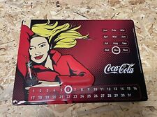 Coca cola blechschildkalender gebraucht kaufen  Pfeffenhausen