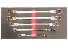 Conjunto de chaves catraca reversíveis EZ vermelha NR5M 5 peças extra longa trava métrica flexível comprar usado  Enviando para Brazil