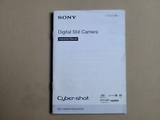 Instruction manual sony for sale  CHICHESTER