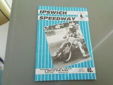Speedway programme 1986 for sale  MUCH HADHAM