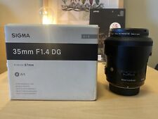 Sigma 35mm 1.4 for sale  CARTERTON