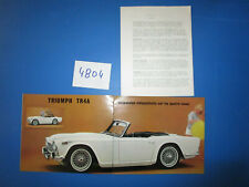 4804 triumph tr4 d'occasion  Caderousse