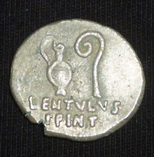 Moneda romana de plata Denario C. Casio, BRUTO, Léntulo Spint - Circa 43-42 aC-893 segunda mano  Embacar hacia Argentina