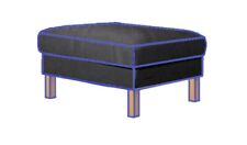 Ikea karlstad footstool for sale  USA