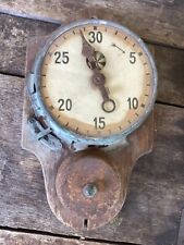 antique factory clock for sale  STANSTED