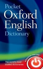 Pocket oxford english for sale  UK