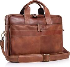 Leather briefcases Laptop Messenger Bags for Men and Women Best Office Bag for sale  Shipping to South Africa